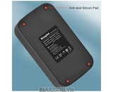 Bộ 2 pin 1 sạc đôi Ver 3 Kingma for Olympus BLS1/BLS5