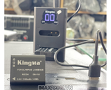 Bộ 2 pin 1 Sạc KINGMA Li90/Li92/Li-90B cho máy ảnh Olympus