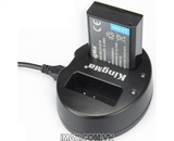 Bộ 2 pin 1 sạc máy ảnh Kingma cho Canon LP-E10