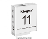 Bộ 2 pin và 1 sạc đôi Kingma for Gopro Hero 11 Black - BM058