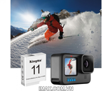 Bộ 2 pin và 1 sạc đôi Kingma for Gopro Hero 11 Black - BM058