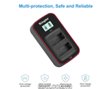 Bộ 2 pin và 1 sạc đôi Kingma for Gopro Hero 11 Black - BM058