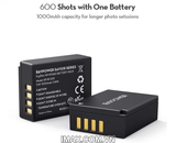 Bộ 2 pin và 1 sạc đôi Ravpower for Fujifilm NP-W126S
