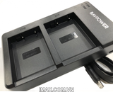 Bộ 2 pin và 1 sạc đôi Ravpower for Fujifilm NP-W126S