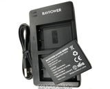 Bộ 2 pin và 1 sạc đôi Ravpower for Fujifilm NP-W126S
