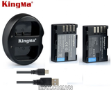 Bộ 2 viên pin và 1 sạc Kingma cho Panasonic DMW-BLF19