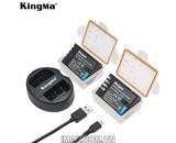 Bộ 2 viên pin và 1 sạc Kingma cho Panasonic DMW-BLF19