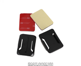 Bộ 4 tấm dán + Đế gài máy: 2 Tấm phẳng, 2 tấm cong