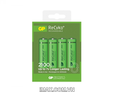Bộ 4 viên pin GP ReCyko AA 2100mah