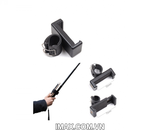 Bộ Gá kẹp điện thoại loại 2 lỗ và vòng kẹp gậy