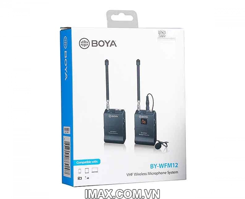 Bộ Mic thu âm Boya BY-WFM12-VHF