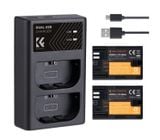 Bộ pin sạc máy ảnh K&F Concept LP-E6NH 2250mAh - KF28.0021