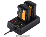 Bộ pin sạc máy ảnh K&F Concept LP-E6NH 2250mAh - KF28.0021