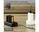 Bộ pin sạc máy ảnh K&F Concept NP-FZ100 2280mAh - KF28.0016