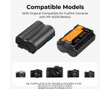 Bộ pin sạc máy ảnh K&F Concept NP-W235 2200mAh - KF28.0018