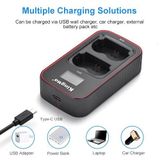 Pin Sạc đôi LCD Kingma for Fujifilm NP-W235 2400mAh