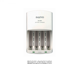 Bộ sạc Sanyo NiMH 4 viên AA hoặc AAA