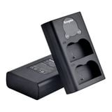 Bộ 2 pin 1 sạc đôi Kingma cho Nikon EN-EL3E Ver 2