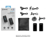Mic thu âm Boya BY-XM6-S1 Ultracompact 2.4GHz Dual-channel Microphone (TX+RX)