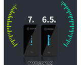 Mic thu âm Boya BY-XM6-S1 Ultracompact 2.4GHz Dual-channel Microphone (TX+RX)