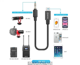 Cáp kết nối BY-K1 Chuyển Từ Jack 3.5mm sang Cổng Lightning