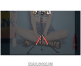 Chân đèn Beike Red Light Stands AR-189, cao 189cm thu gọn