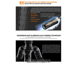 Chân máy ảnh Coman TM226CC0, Carbon