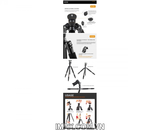 Chân máy ảnh Coman TM226CC0, Carbon