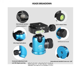 Chân máy ảnh Coman TM227AU0