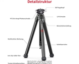 Chân máy ảnh Coman Zero X, Carbon