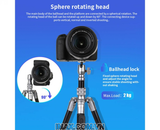 Chân máy ảnh, điện thoại, gậy Coman MT55( Bestbuy Amazone 2021)