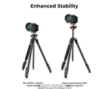 Chân máy ảnh K&F Concept A234A1+BH-28L - KF09.099V1