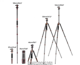 Chân máy ảnh K&F Concept C225C0+BH-25 Carbon - KF09.077V3