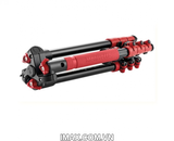 Chân máy ảnh Manfrotto Befree Alu, Màu Đỏ