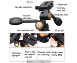 Chân máy ảnh Tripod Beike Q479