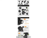 Chân máy ảnh/ Tripod Coman TM256AC0