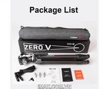 Chân máy ảnh Coman Zero V, Carbon - Đầu Ball quay