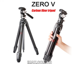 Chân máy ảnh Coman Zero V, Carbon - Đầu Ball quay