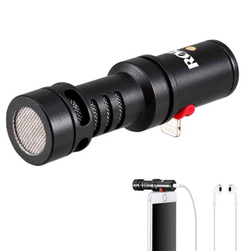 Chuyên Nghiệp Rode VideoMic ME L Micro Cho Đầu Nối Lightning Cho iPhone X 7 Plus 7 8 Smartphone Micro|Míc| - AliExpress