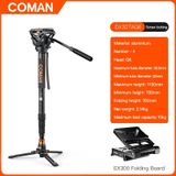 Chân máy quay Monopod Coman DK327AQ6