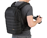 Combo Balo máy ảnh Lowepro Protactic 350AW II + Áo Phóng Viên + Đai