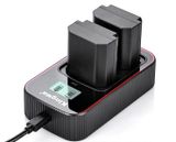 Bộ 2 pin 1 sạc đôi Ver 3 Kingma cho Sony NP-FZ100