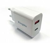 Củ sạc nhanh Kingma KIT18EU 18W, 2 cổng USB - Type C 3.0