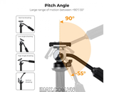 Đầu Ball K&F Concept FH-02 Xám đen - KF31.072