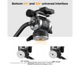 Đầu Ball K&F Concept FH-02 Xám đen - KF31.072