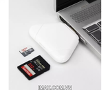 Đầu đọc thẻ TF, SD sử dụng 3 cổng Type C, Lighning, USB