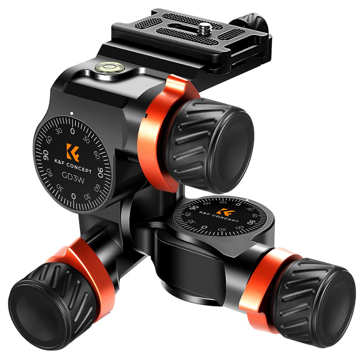 Đầu ba chân hướng 3 hướng K&F Concept - KF31.047