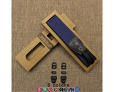 Dây máy ảnh da bò màu tím than