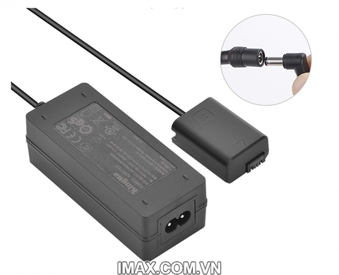 Dây nguồn nối giả pin Kingma EU plug Power adapter