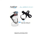 Quai đeo đầu có quai đeo cằm chống rơi dùng cho Camera Gopro - Headband
